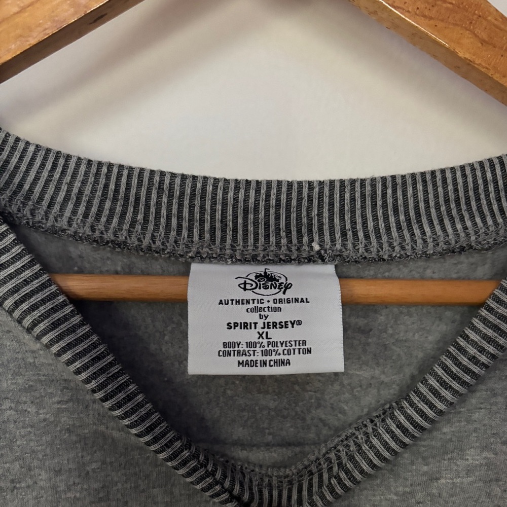 Disney Gray and Cream Crewneck Sweater - Picture 5 of 9